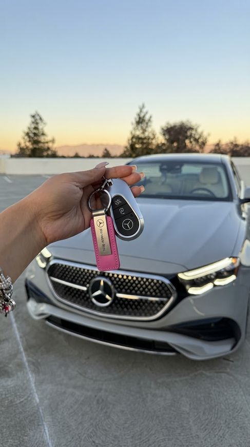 New car key handover