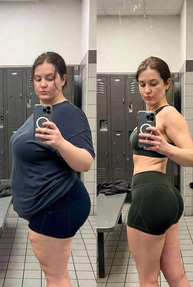 Weight loss transformation